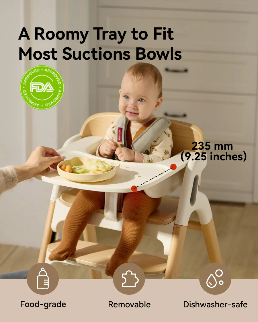 Feeding Bundle: KleanPal Pro Baby Bottle Washer & DinerPal High Chair