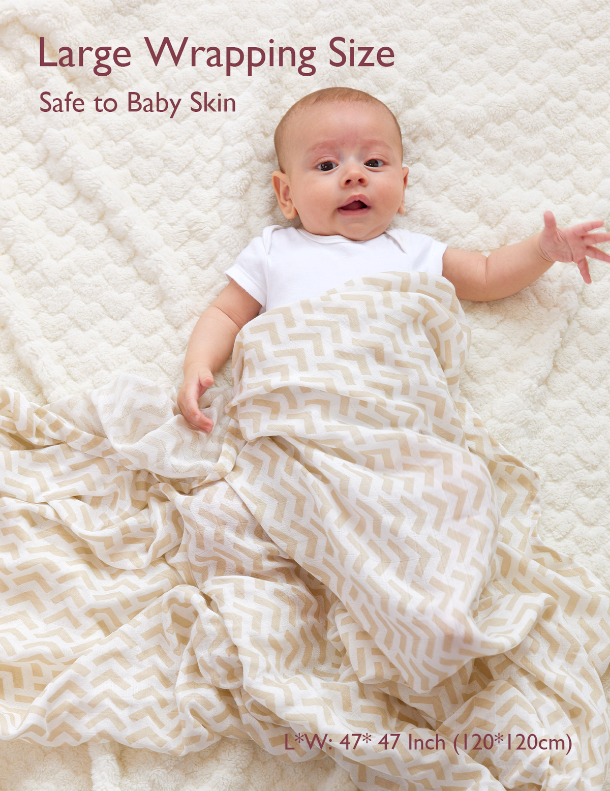 Momcozy Softness Upgrade Muslin Swaddle Blankets
