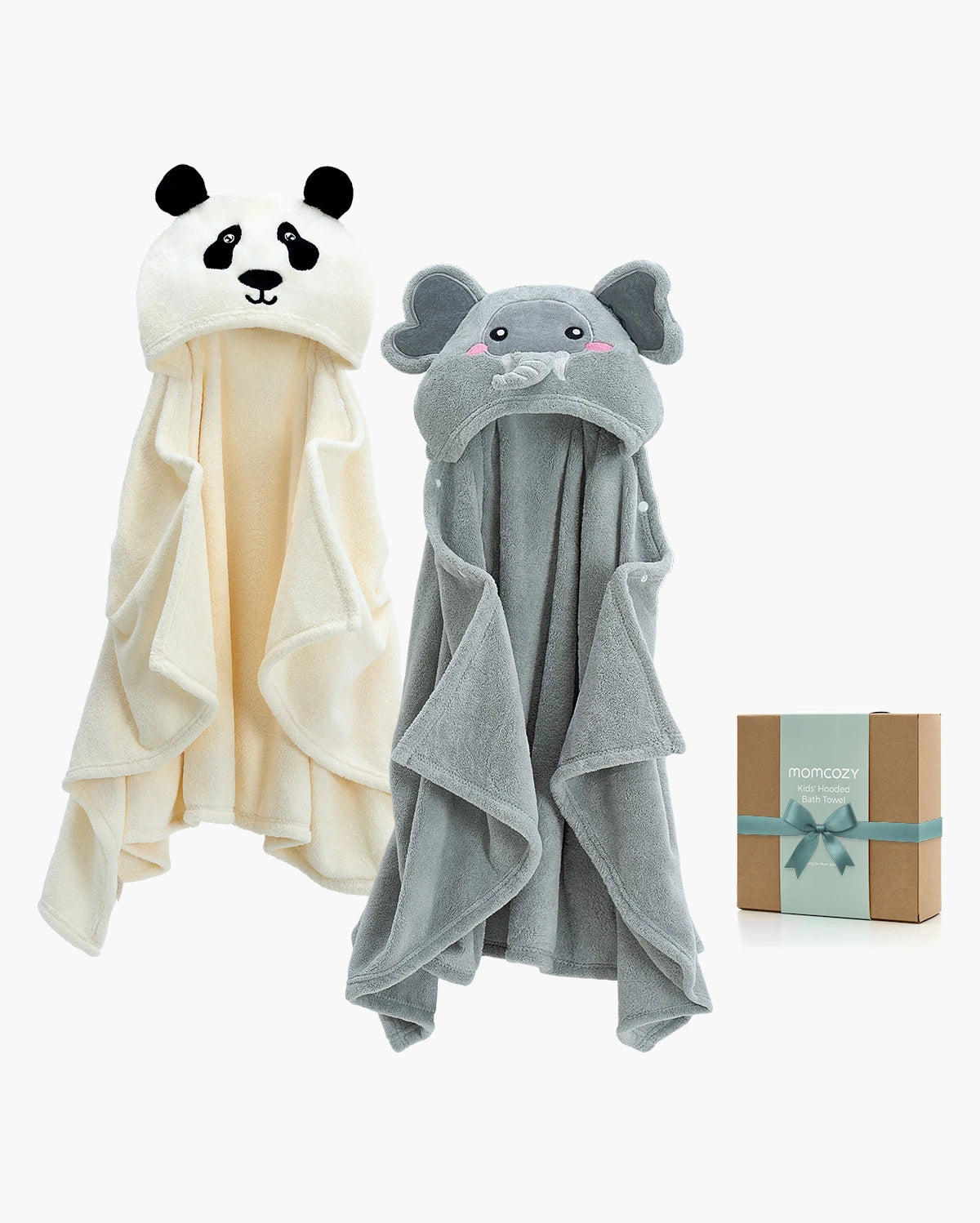 Coral Fleece Hooded Baby Towel for Newborn to Toddler
