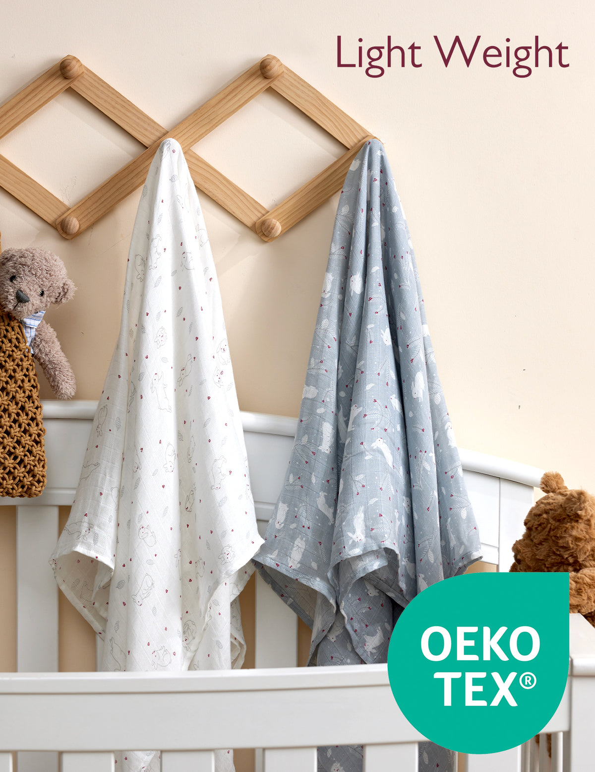 Momcozy Softness Upgrade Muslin Swaddle Blankets