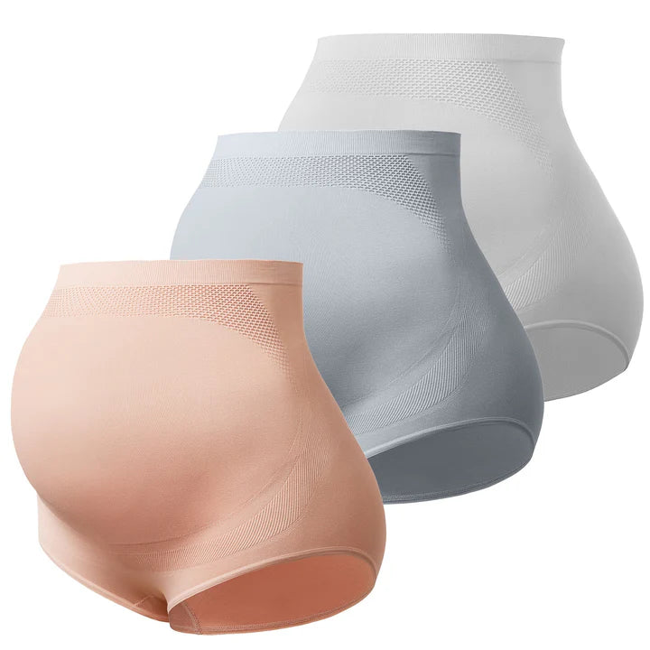 High Waist Pregnancy Seamless Soft Belly Support Panties