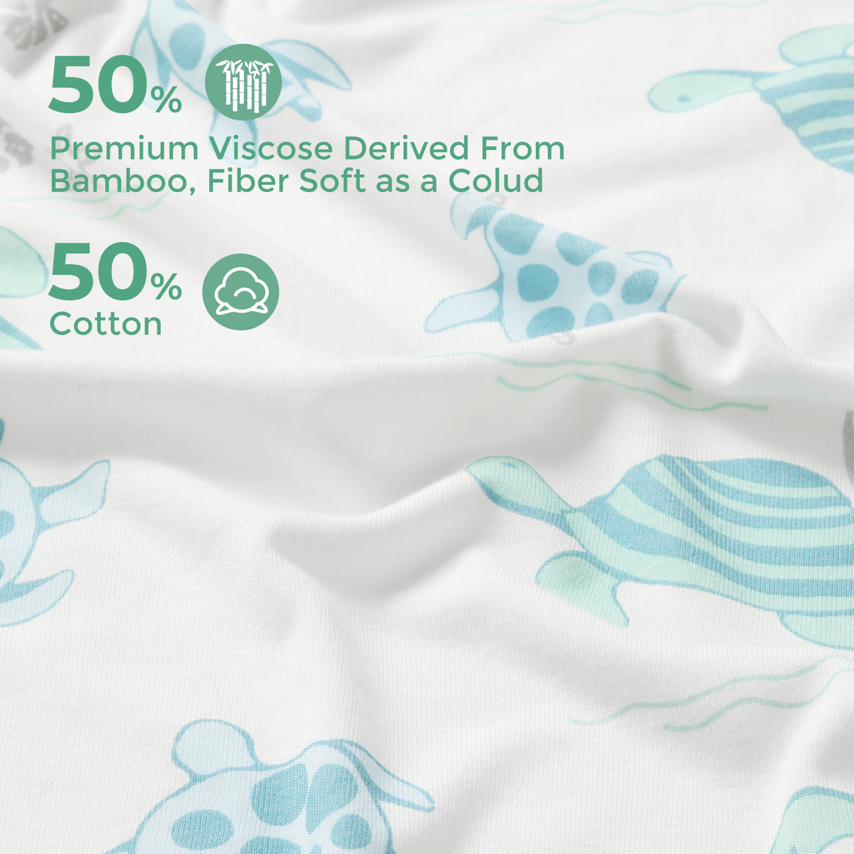 Baby Hooded Towel for Newborn Shower -  2-Pack