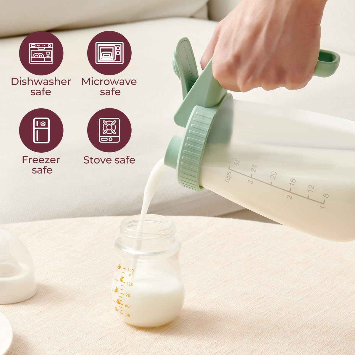 Momcozy Breast Milk Storage Container