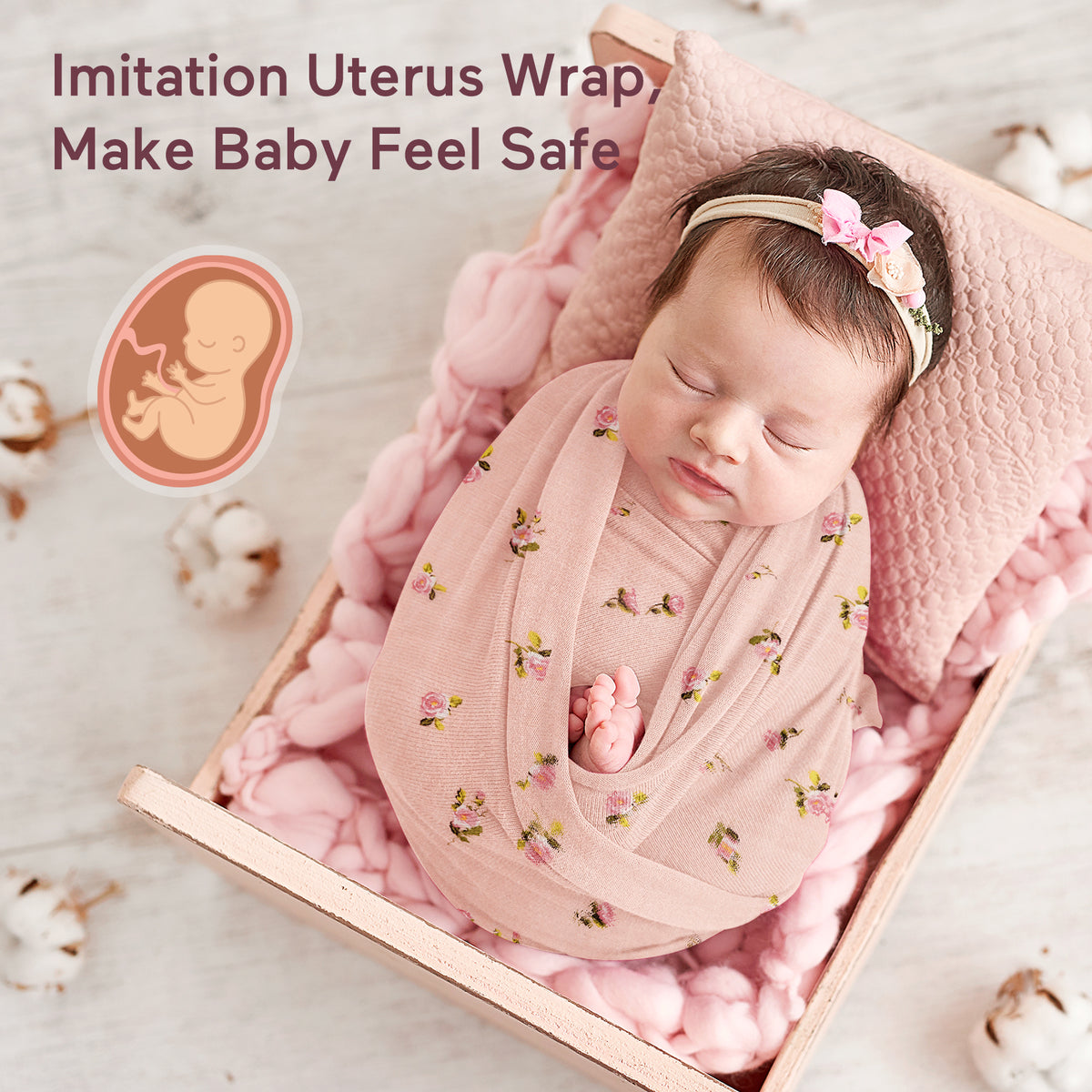 Momcozy Softness Upgrade Muslin Swaddle Blankets