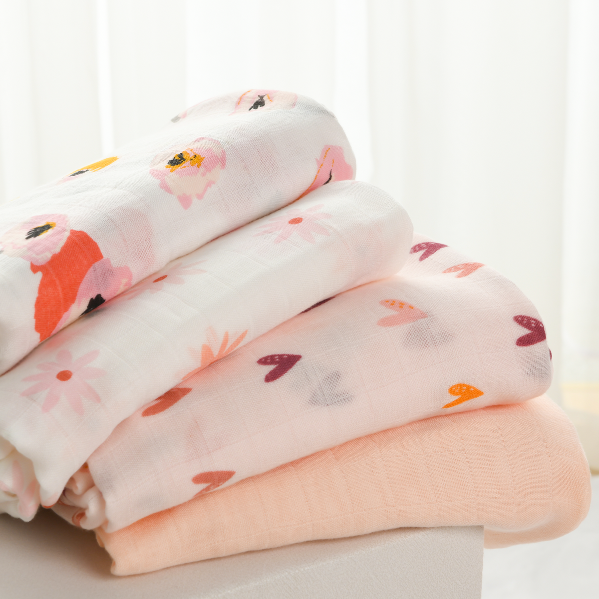 Momcozy Softness Upgrade Muslin Swaddle Blankets