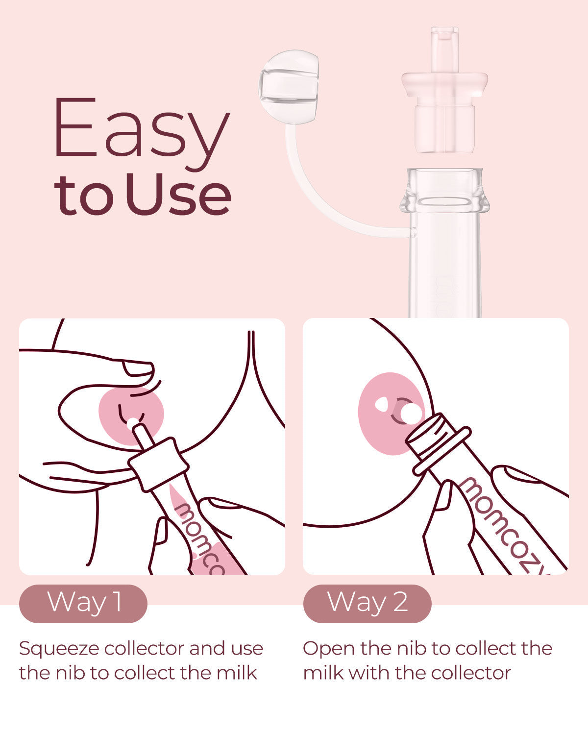 Postpartum Essentials Bundle: Hot and Cold Breast Pads & Colostrum Milk Collector