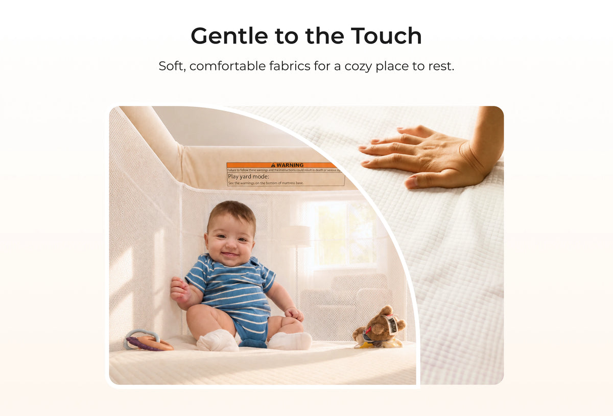 Momcozy playard machine washable cover