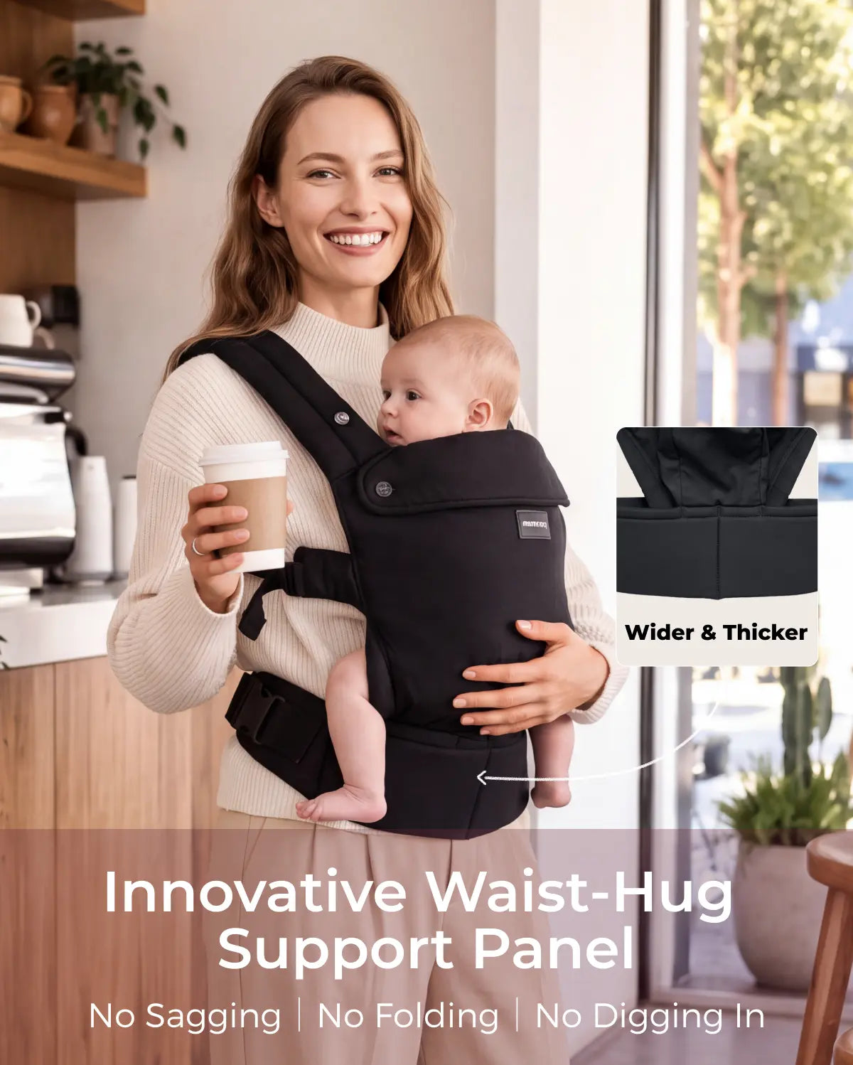 PureHug Ergonomic Baby Carrier