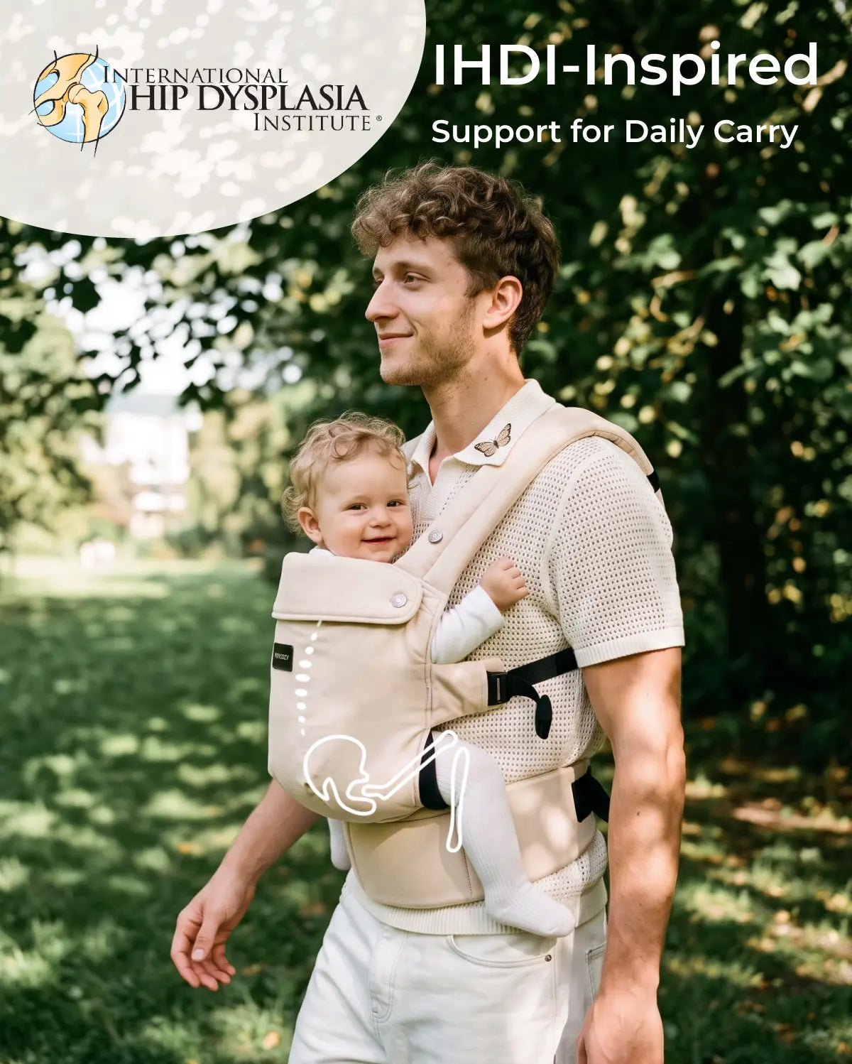 PureHug Ergonomic Baby Carrier