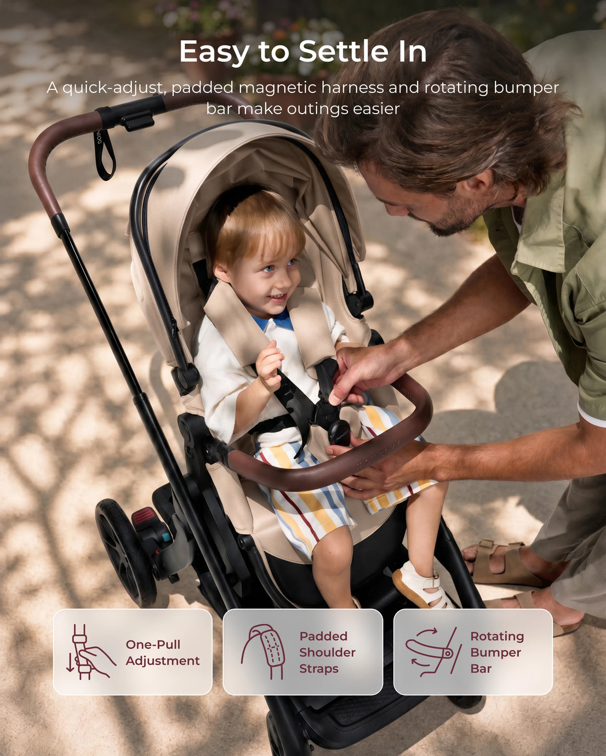 Momcozy Changego Baby Stroller