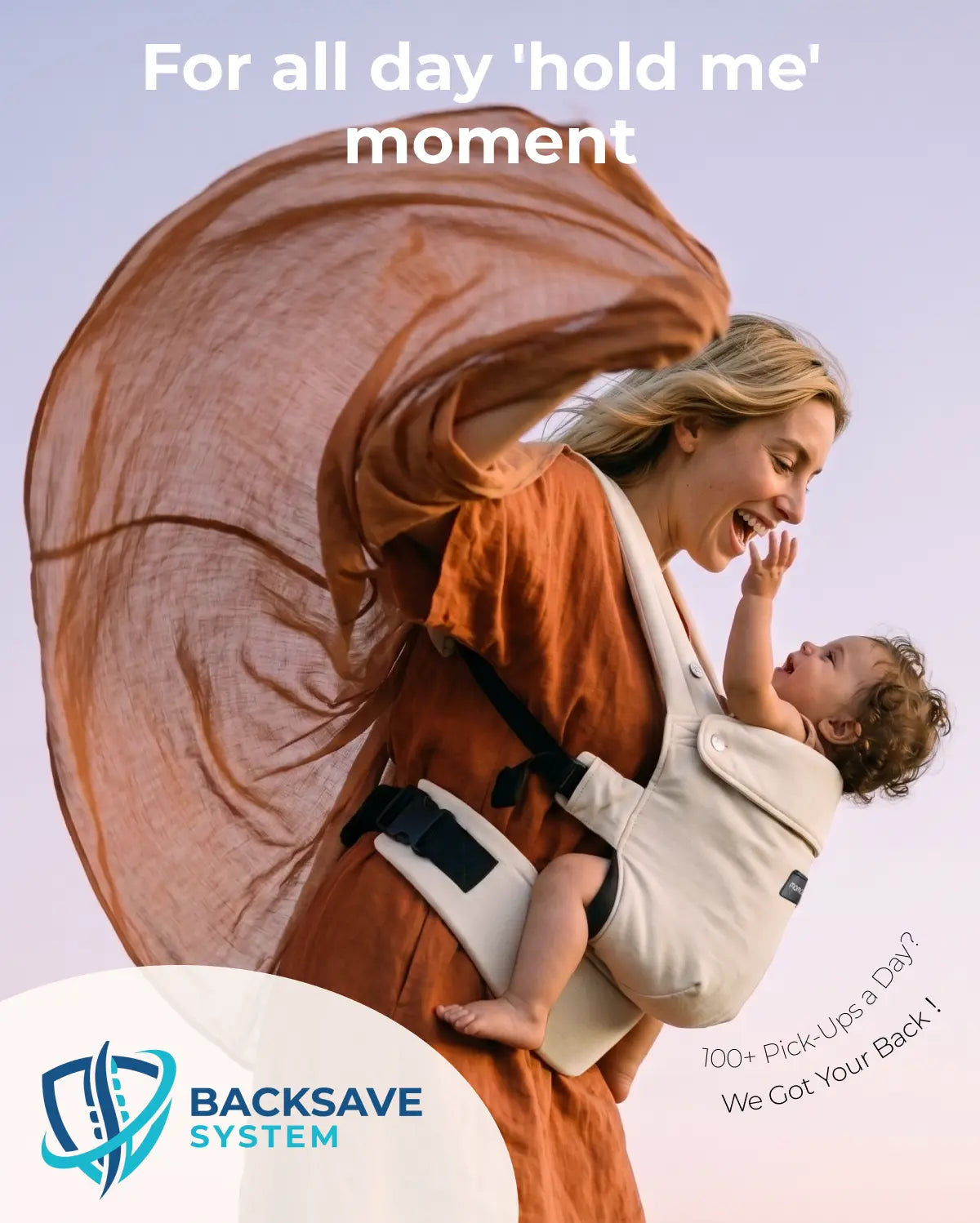 PureHug Ergonomic Baby Carrier